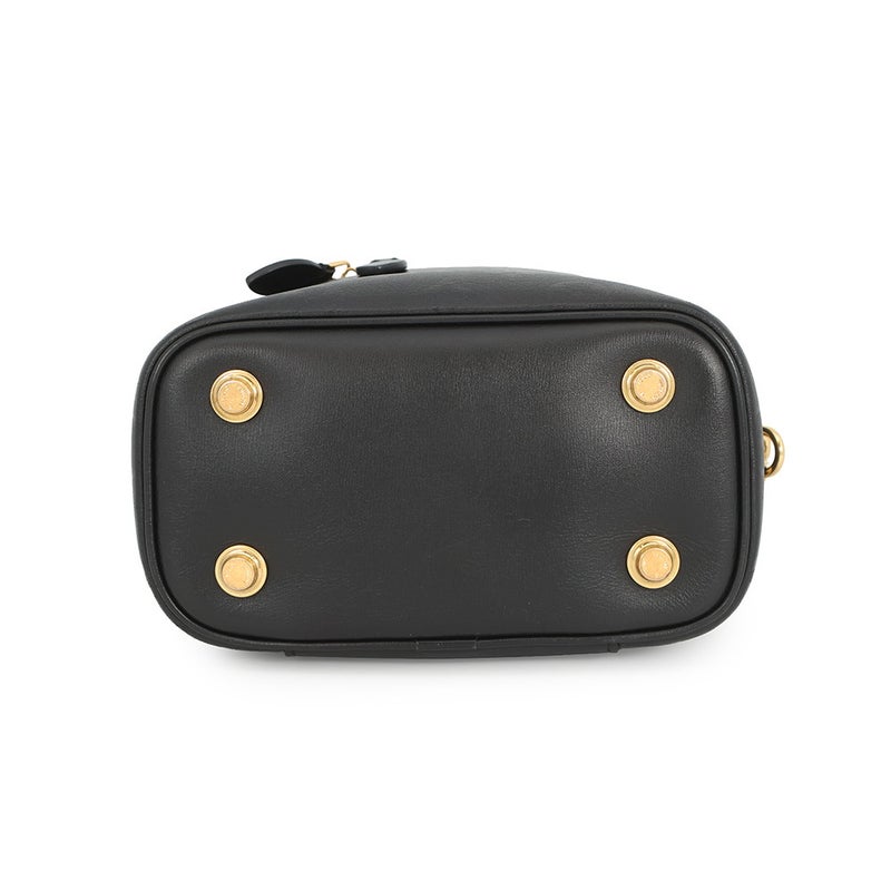 ルイヴィトン ハンドバッグ モノグラム・インク ヴァニティPM M57118 バニティバッグ 黒 ブラック