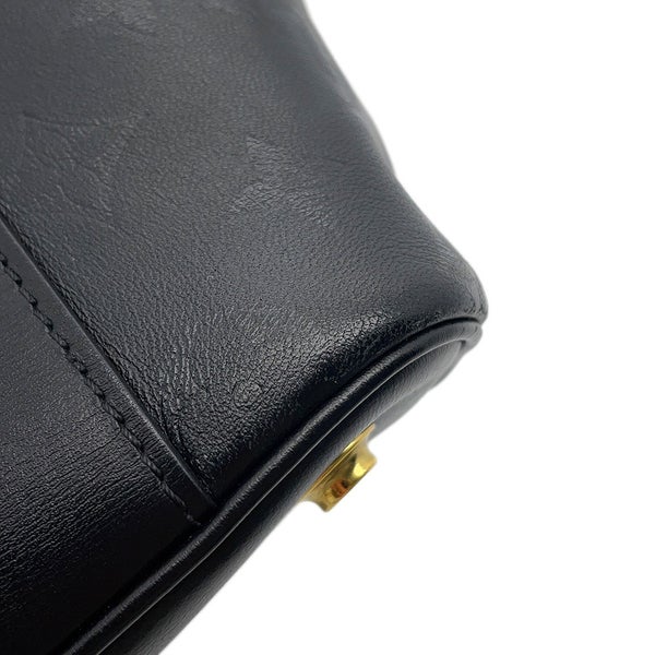 ルイヴィトン ハンドバッグ モノグラム・インク ヴァニティPM M57118 バニティバッグ 黒 ブラック