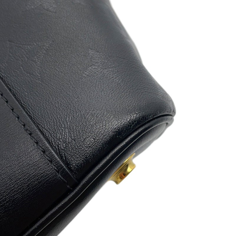 ルイヴィトン ハンドバッグ モノグラム・インク ヴァニティPM M57118 バニティバッグ 黒 ブラック