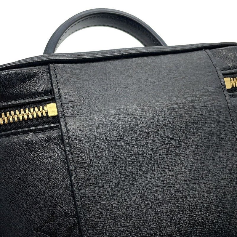 ルイヴィトン ハンドバッグ モノグラム・インク ヴァニティPM M57118 バニティバッグ 黒 ブラック