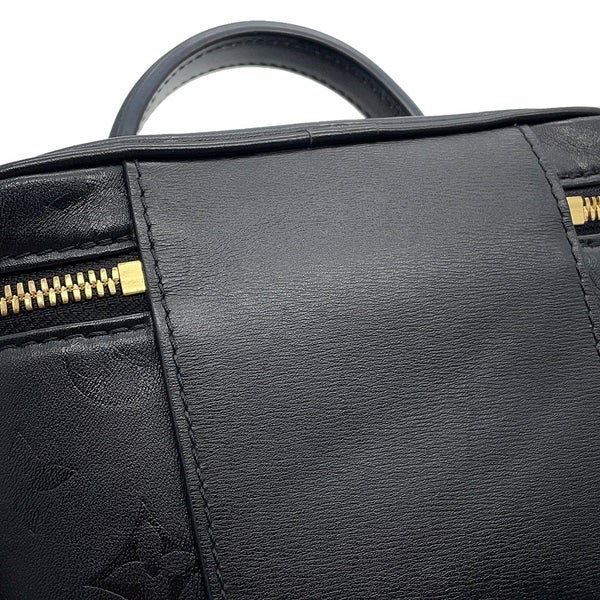 ルイヴィトン ハンドバッグ モノグラム・インク ヴァニティPM M57118 バニティバッグ 黒 ブラック