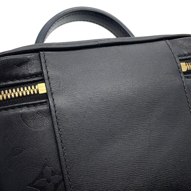 ルイヴィトン ハンドバッグ モノグラム・インク ヴァニティPM M57118 バニティバッグ 黒 ブラック