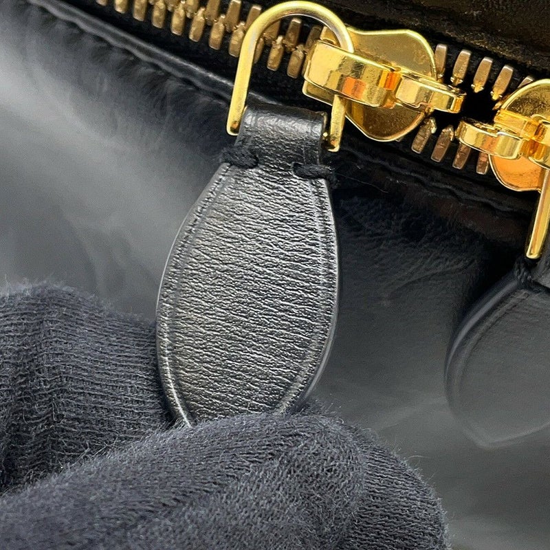 ルイヴィトン ハンドバッグ モノグラム・インク ヴァニティPM M57118 バニティバッグ 黒 ブラック