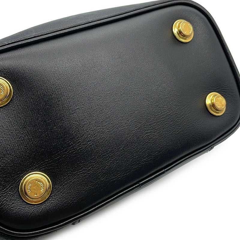 ルイヴィトン ハンドバッグ モノグラム・インク ヴァニティPM M57118 バニティバッグ 黒 ブラック