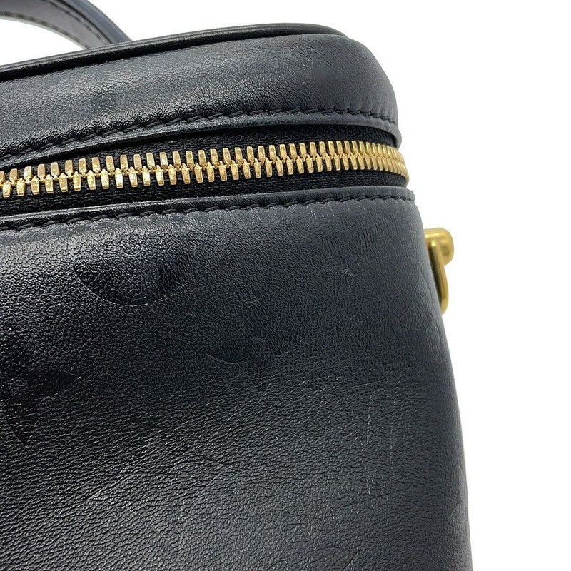 ルイヴィトン ハンドバッグ モノグラム・インク ヴァニティPM M57118 バニティバッグ 黒 ブラック