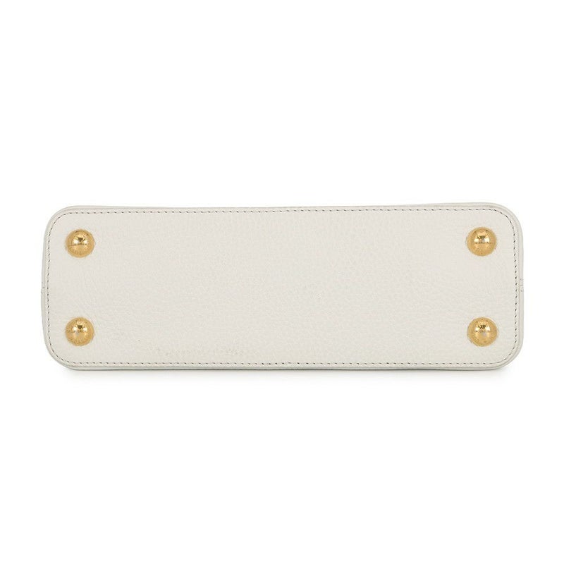 ルイヴィトン ハンドバッグ トリヨンレザー カプシーヌ BB M21646 LOUIS VUITTON バッグ 白