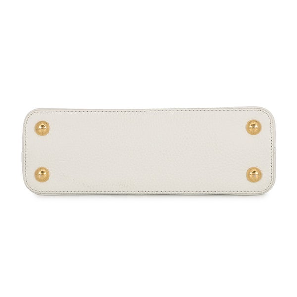 ルイヴィトン ハンドバッグ トリヨンレザー カプシーヌ BB M21646 LOUIS VUITTON バッグ 白
