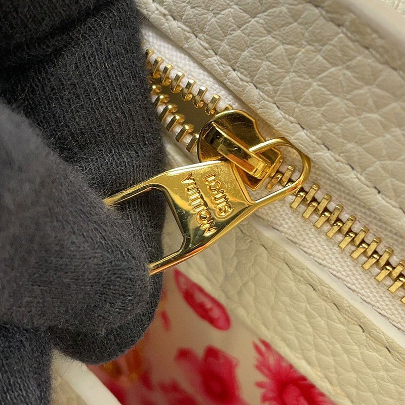 ルイヴィトン ハンドバッグ トリヨンレザー カプシーヌ BB M21646 LOUIS VUITTON バッグ 白