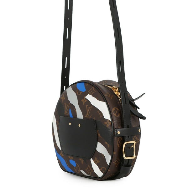 ルイ ヴィトン ショルダーバッグ モノグラム ボワット・シャポースープルM45095 LOUIS VUITTON ブラック 黒 白