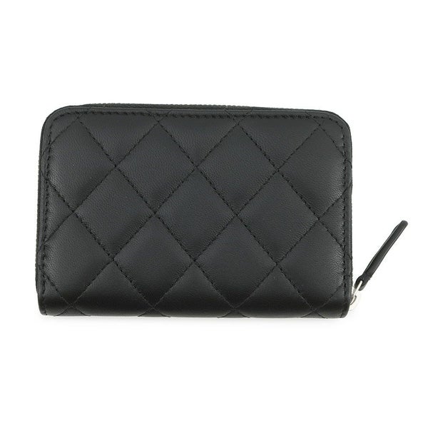 シャネル コインケース ココマーク マトラッセ スター ラムスキン AP3728 CHANEL 財布 コインパース 黒