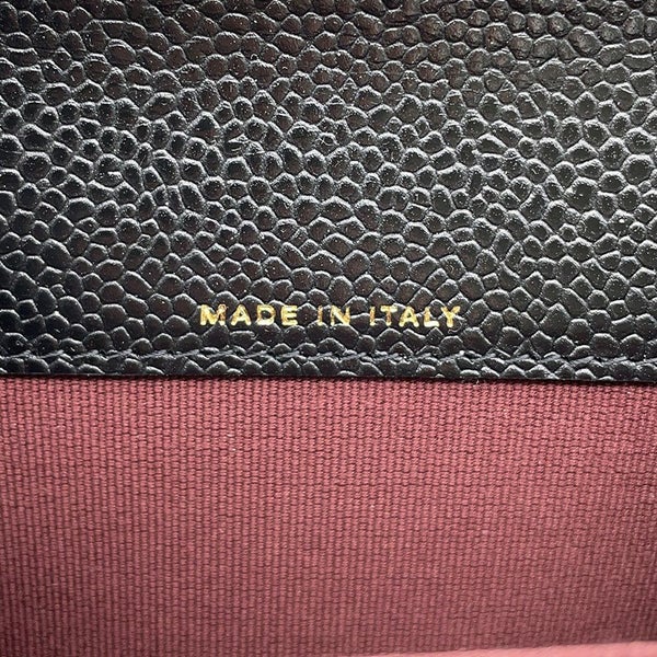 シャネル カードケース マトラッセ クラシックカードケース ココマーク キャビアスキン AP0214 CHANEL 名刺入れ 黒