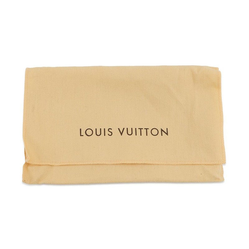 ルイヴィトン 二つ折り財布 ダミエ・エベヌ ポルトフォイユ・トレゾール N61736 LOUIS VUITTON