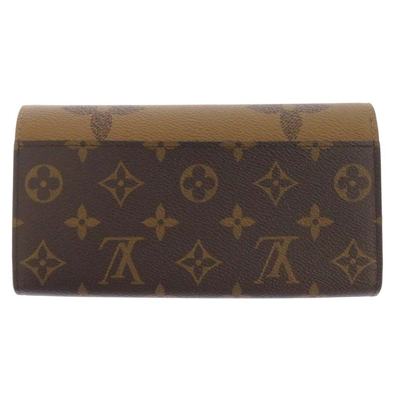 ルイヴィトン 長財布 モノグラム・ジャイアント リバース ポルトフォイユ・サラ M80726 LOUIS VUITTON 黒