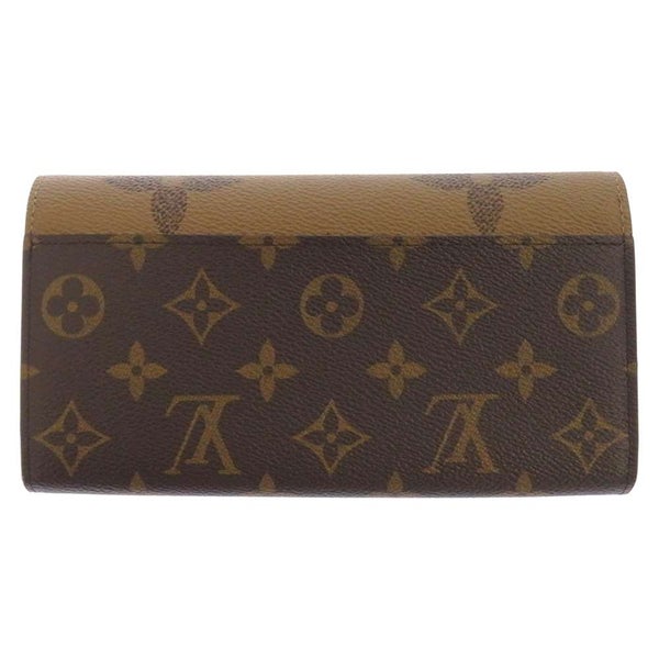 ルイヴィトン 長財布 モノグラム・ジャイアント リバース ポルトフォイユ・サラ M80726 LOUIS VUITTON 黒