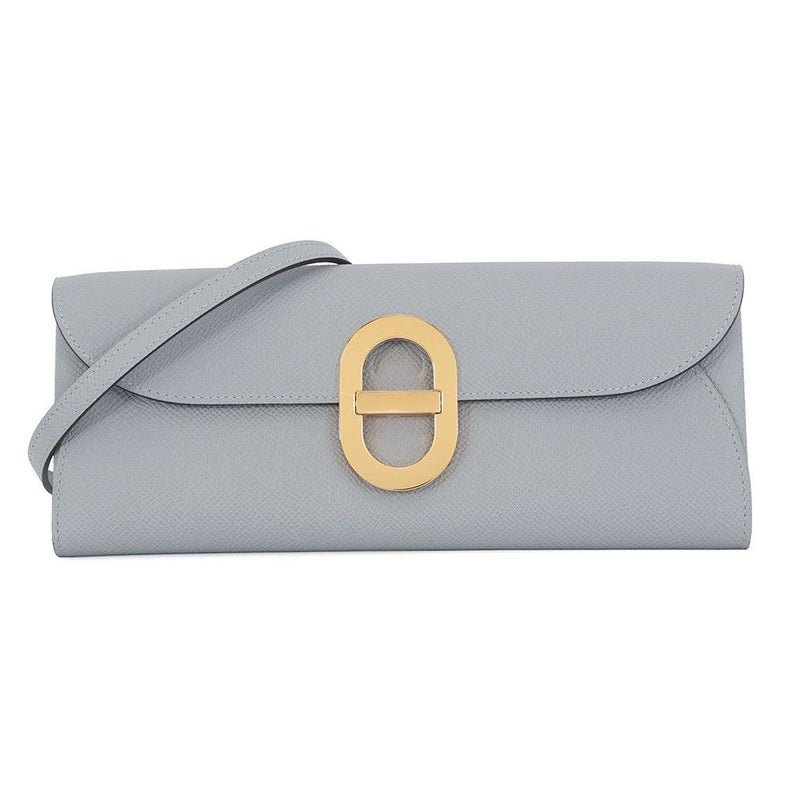 エルメス 長財布 シェーヌダンクル マイヨン トゥーゴー グリパンタン/ゴールド金具 エプソン K刻印 エルメス 財布