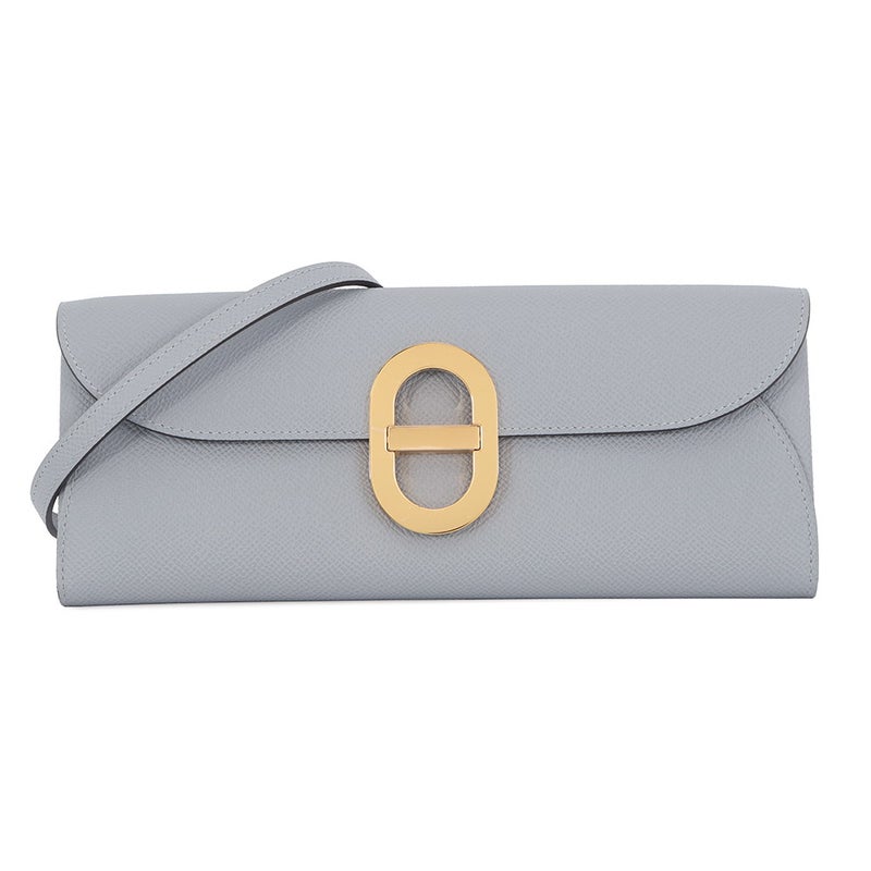 エルメス 長財布 シェーヌダンクル マイヨン トゥーゴー グリパンタン/ゴールド金具 エプソン K刻印 エルメス 財布