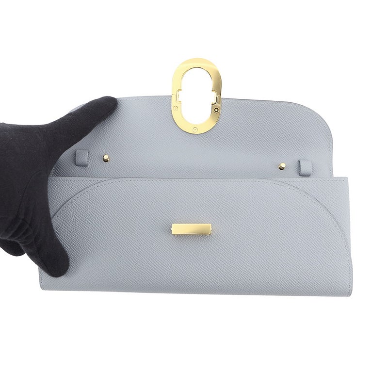 エルメス 長財布 シェーヌダンクル マイヨン トゥーゴー グリパンタン/ゴールド金具 エプソン K刻印 エルメス 財布