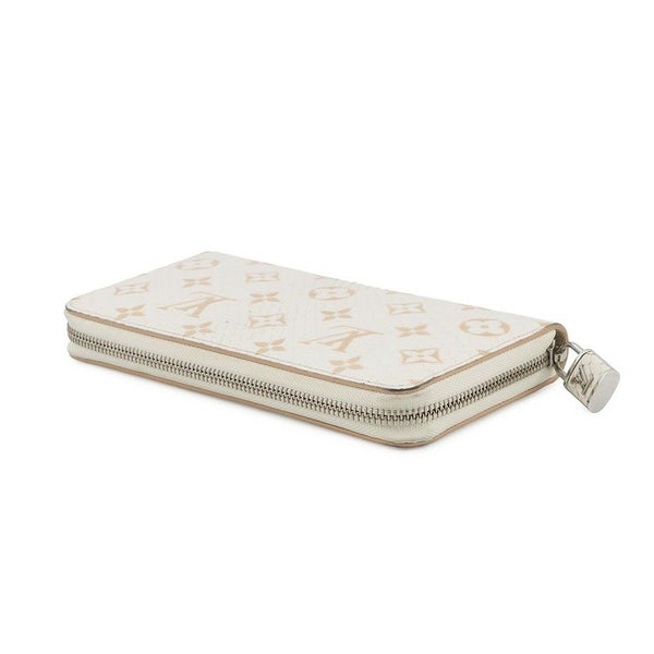 ルイヴィトン 長財布 モノグラム/パイソン ジッピー・ウォレット N97773 LOUIS VUITTON 財布 白