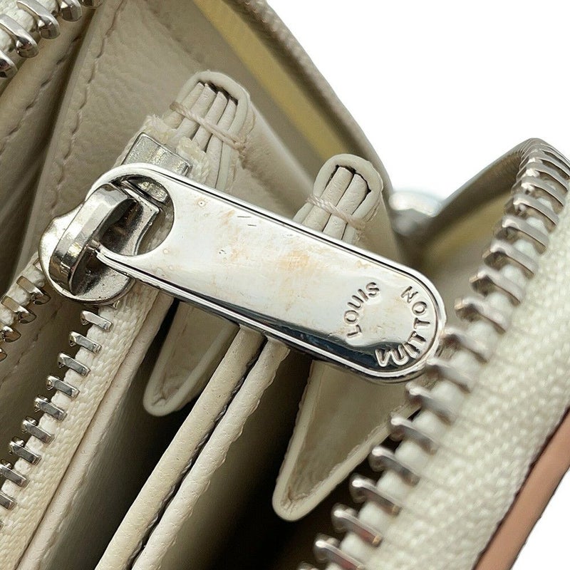ルイヴィトン 長財布 モノグラム/パイソン ジッピー・ウォレット N97773 LOUIS VUITTON 財布 白