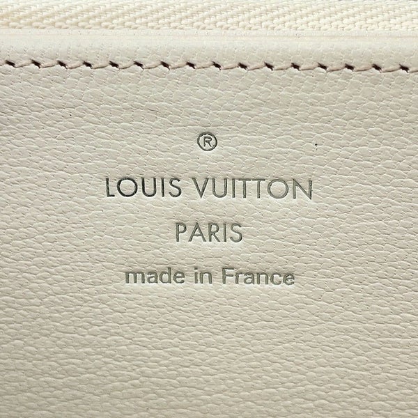 ルイヴィトン 長財布 モノグラム/パイソン ジッピー・ウォレット N97773 LOUIS VUITTON 財布 白