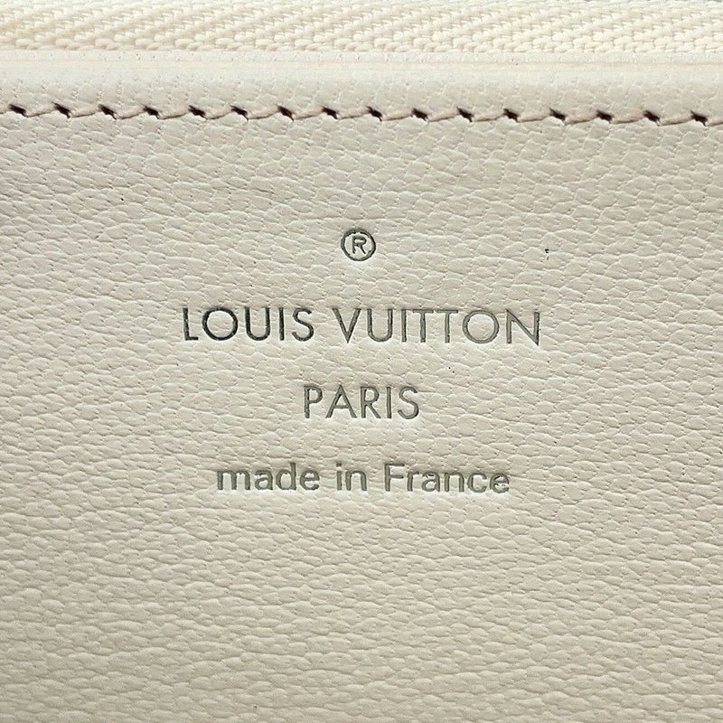 ルイヴィトン 長財布 モノグラム/パイソン ジッピー・ウォレット N97773 LOUIS VUITTON 財布 白