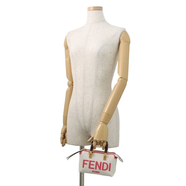 フェンディ ハンドバッグ バイザウェイ ミニ 8BS067 キャンバス FENDI 2wayショルダーバッグ