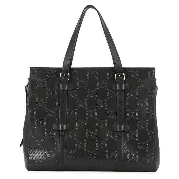 グッチ トートバッグ GGエンボス レザー 625774 GUCCI バッグ 黒