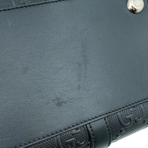 グッチ トートバッグ GGエンボス レザー 625774 GUCCI バッグ 黒
