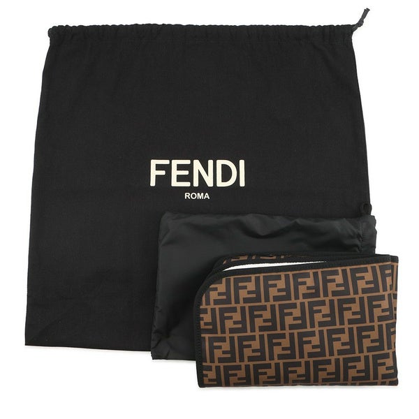 フェンディ マザーズバッグ ナイロン レザー 7VB014 FENDI ベビーバッグ トートバッグ 黒