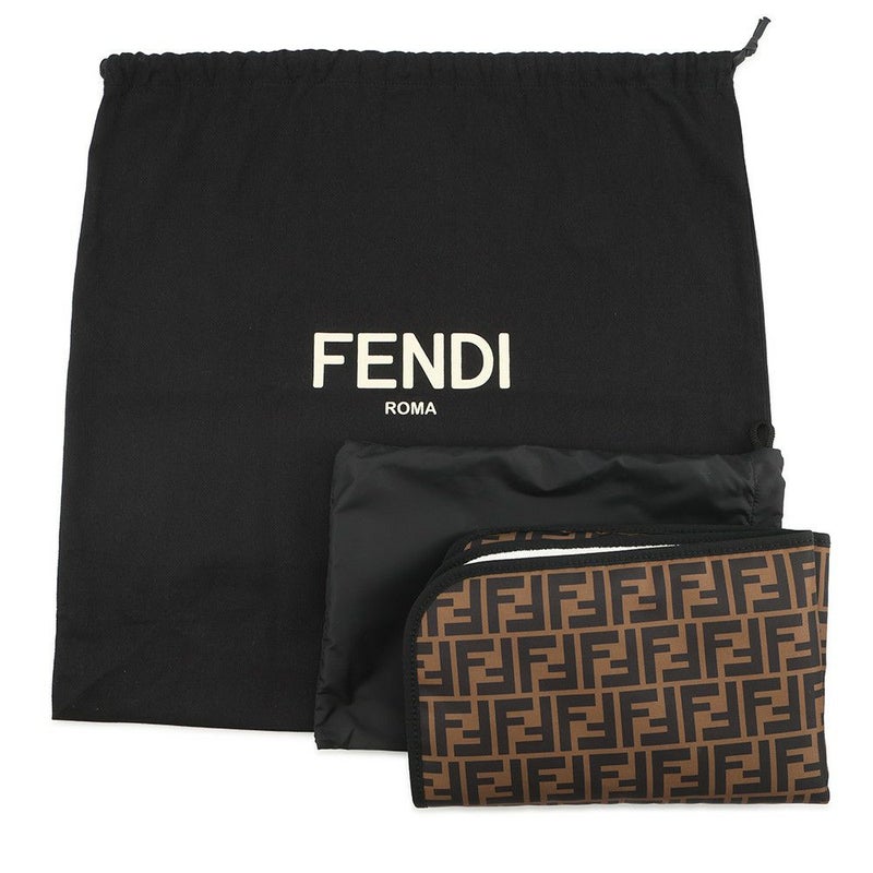 フェンディ マザーズバッグ ナイロン レザー 7VB014 FENDI ベビーバッグ トートバッグ 黒