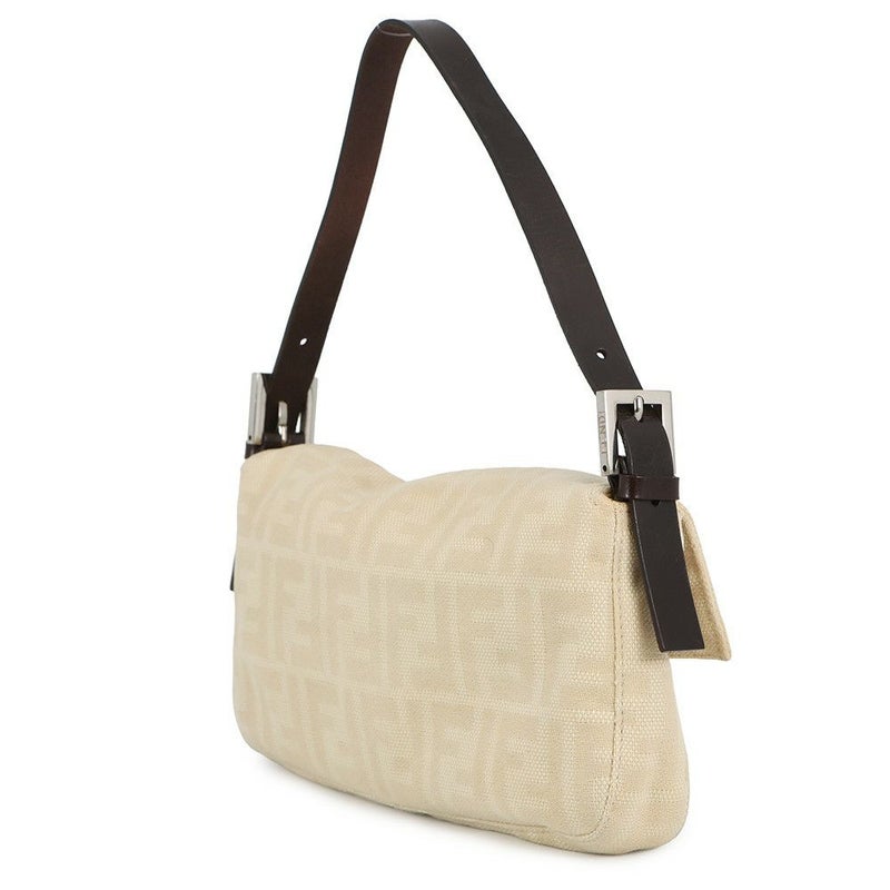 フェンディ ハンドバッグ ズッカ柄 マンマバケット キャンバス レザー 26424 FENDI ワンショルダー