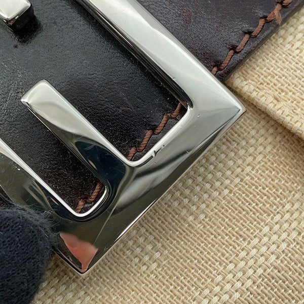 フェンディ ハンドバッグ ズッカ柄 マンマバケット キャンバス レザー 26424 FENDI ワンショルダー