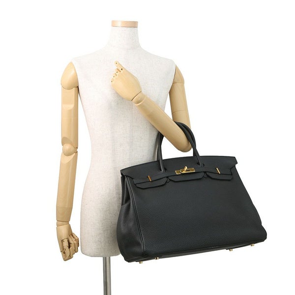 エルメス バーキン40 ブラック/ゴールド金具 トゴ Z刻印 HERMES Birkin ハンドバッグ 黒