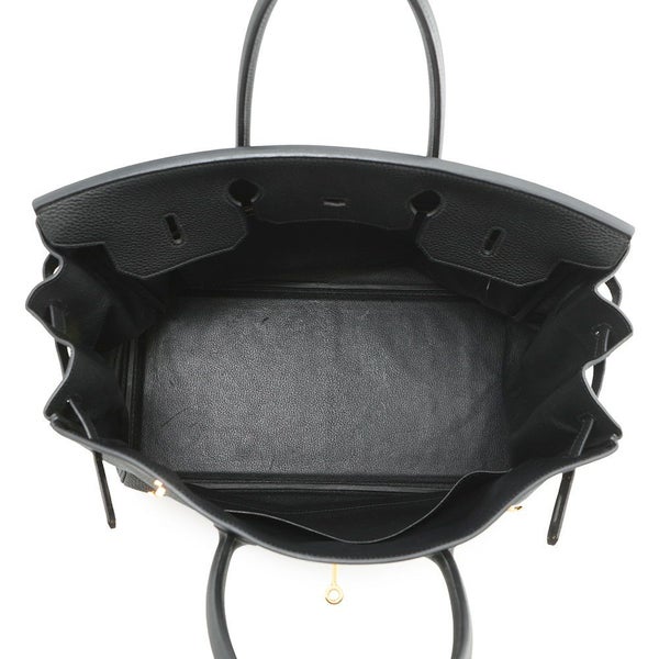 エルメス バーキン40 ブラック/ゴールド金具 トゴ Z刻印 HERMES Birkin ハンドバッグ 黒