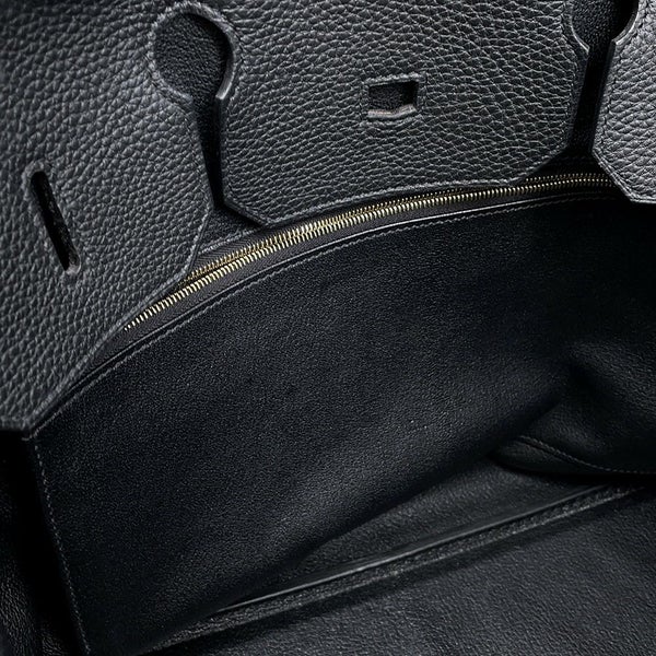 エルメス バーキン40 ブラック/ゴールド金具 トゴ Z刻印 HERMES Birkin ハンドバッグ 黒