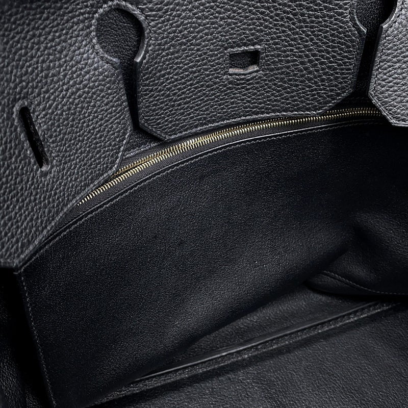 エルメス バーキン40 ブラック/ゴールド金具 トゴ Z刻印 HERMES Birkin ハンドバッグ 黒