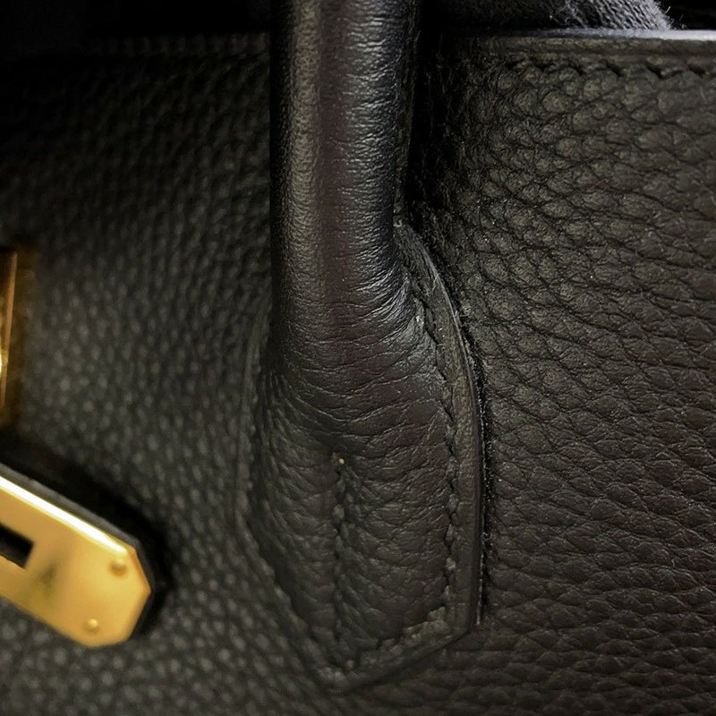 エルメス バーキン40 ブラック/ゴールド金具 トゴ Z刻印 HERMES Birkin ハンドバッグ 黒