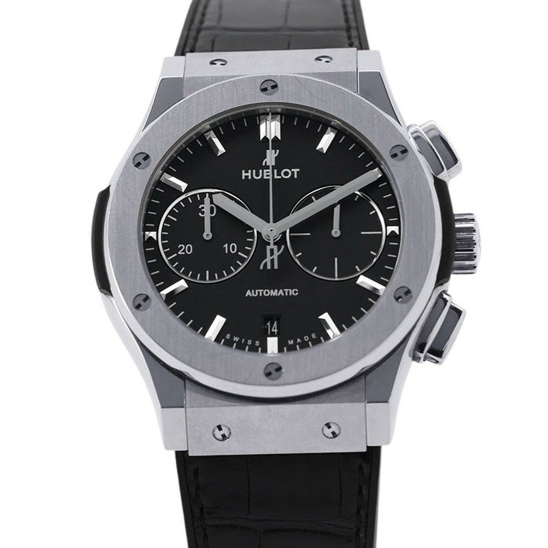 ウブロ クラシック・フュージョン クロノグラフ チタニウム 521.NX.1171.RX HUBLOT 腕時計 黒文字盤