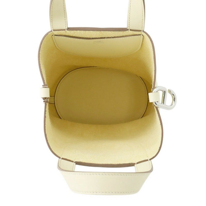 エルメス トートバッグ インザループ 18 ジョーヌミルトン/シルバー金具 トリヨンクレマンス/スイフト W刻印