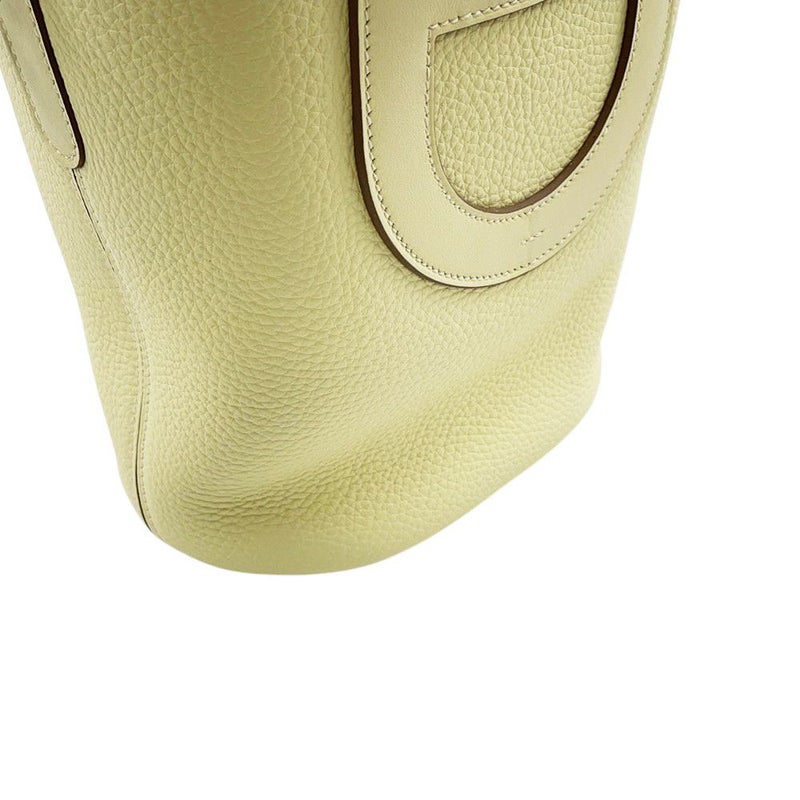 エルメス トートバッグ インザループ 18 ジョーヌミルトン/シルバー金具 トリヨンクレマンス/スイフト W刻印