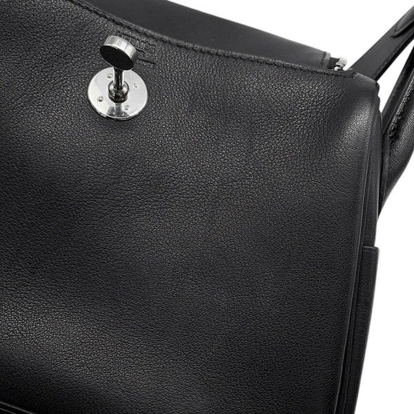 エルメス リンディ ミニ ブラック/シルバー金具 ヴォリュプト K刻印 ２wayショルダー 黒