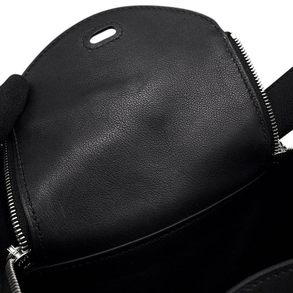 エルメス リンディ ミニ ブラック/シルバー金具 ヴォリュプト K刻印 ２wayショルダー 黒