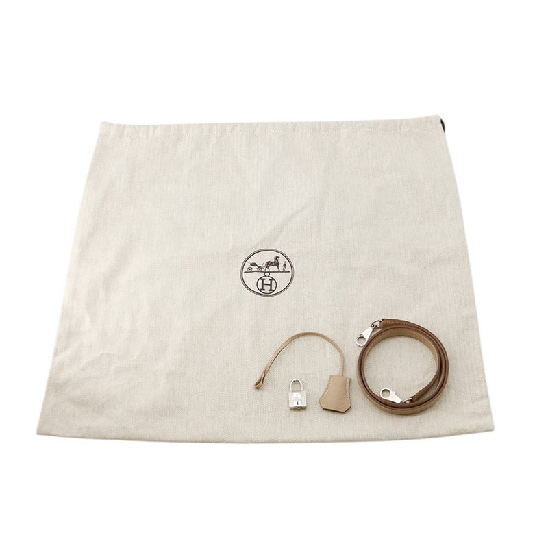エルメス ハンドバッグ ケリー32 内縫い アルジル/シルバー金具 トリヨンクレマンス □Q刻印 ２wayショルダー