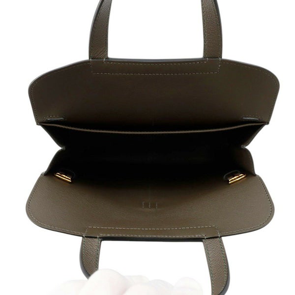 エルメス ハンドバッグ アルザン25ヴェールマキ/ゴールド金具 エバーカラー Y刻印 ２wayショルダー