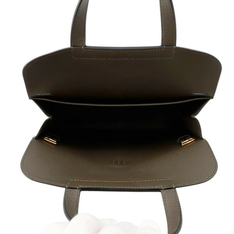 エルメス ハンドバッグ アルザン25ヴェールマキ/ゴールド金具 エバーカラー Y刻印 ２wayショルダー