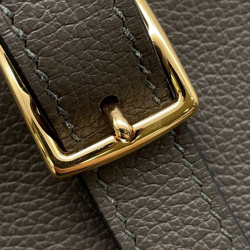 エルメス ハンドバッグ アルザン25ヴェールマキ/ゴールド金具 エバーカラー Y刻印 ２wayショルダー