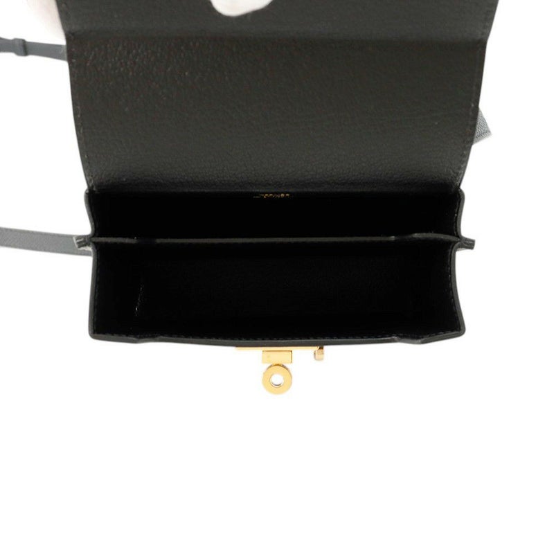 エルメス ショルダーバッグ ケリーマルチポケット ブラック/ゴールド金具 エプソン K刻印 黒