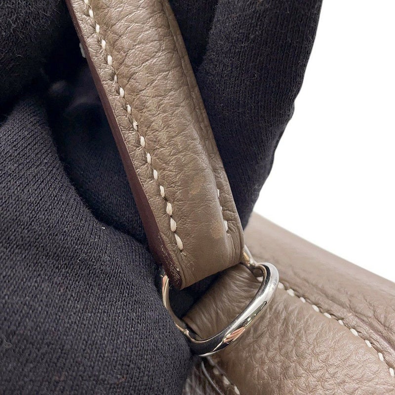 エルメス ハンドバッグ ケリー28 内縫い エトゥープ/シルバー金具 トゴ T刻印 ２wayショルダー