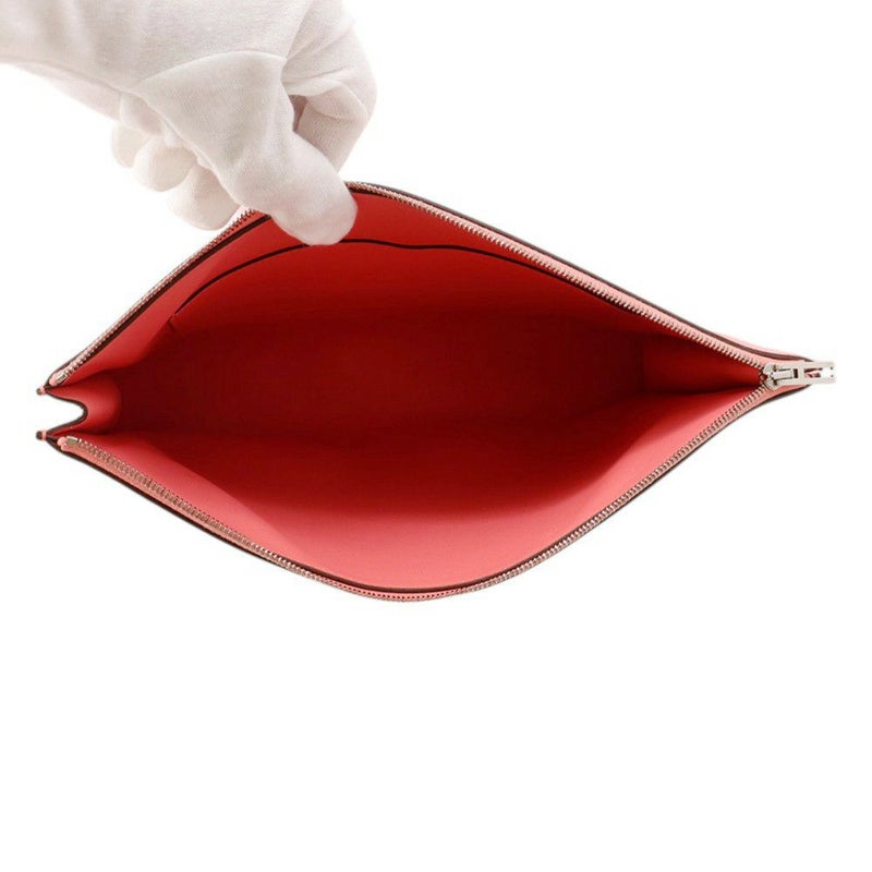 エルメス ポーチ ジップ アンドゴー ローズエテ/シルバー金具 エバーカラー Y刻印