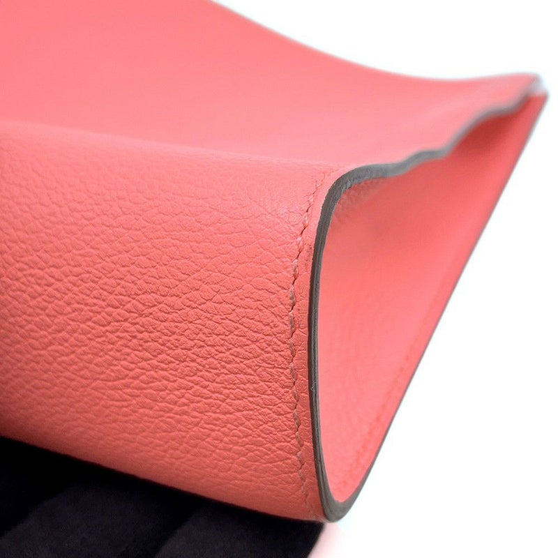 エルメス ポーチ ジップ アンドゴー ローズエテ/シルバー金具 エバーカラー Y刻印